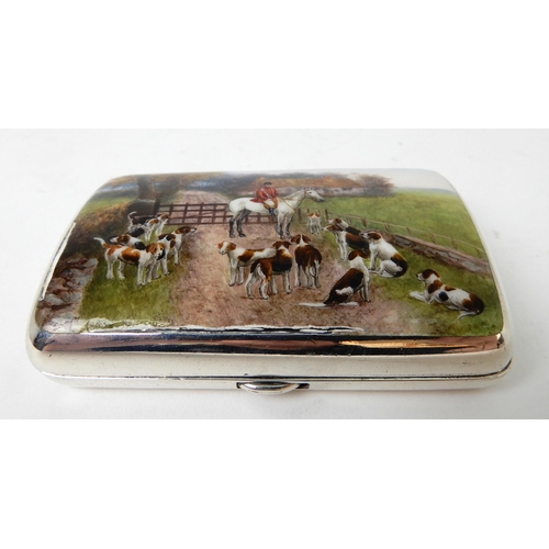 248 - A SILVER CIGARETTE CASE