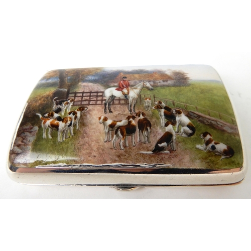 248 - A SILVER CIGARETTE CASE