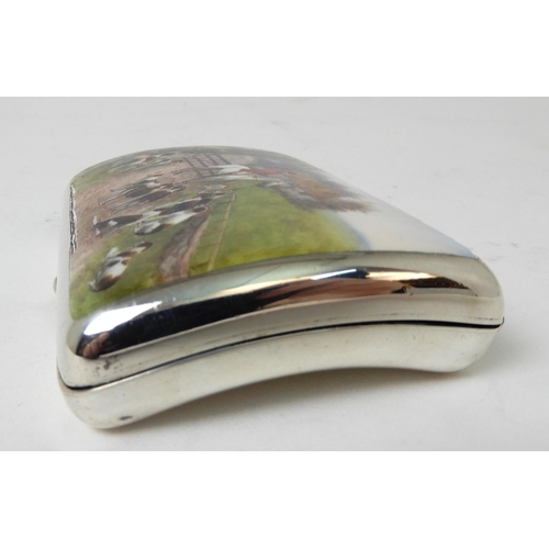 248 - A SILVER CIGARETTE CASE