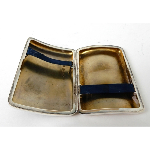 248 - A SILVER CIGARETTE CASE