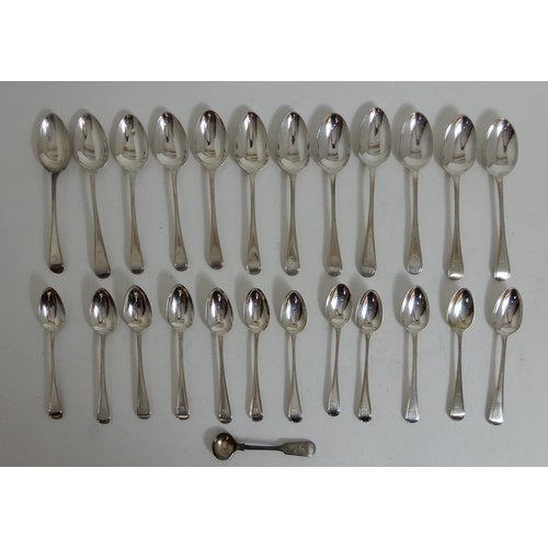 262 - A MATCHED SET OF SILVER CUTLERY