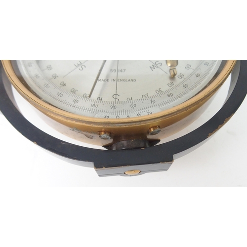 373 - A STANLEY  LONDON SURVEYING COMPASS