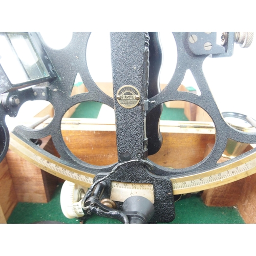 375 - A HENRY HUGHES & SON SEXTANT