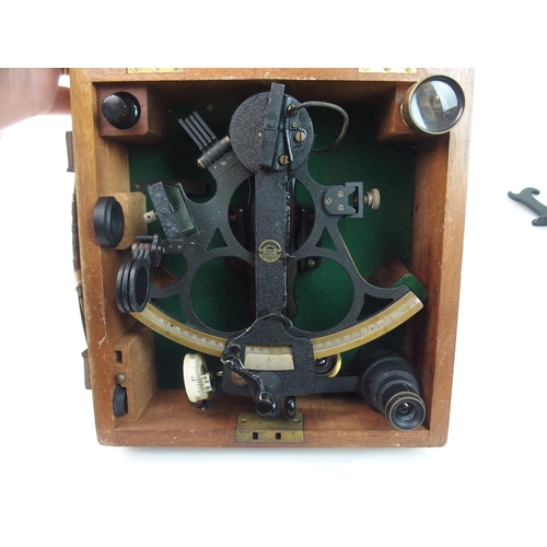 375 - A HENRY HUGHES & SON SEXTANT