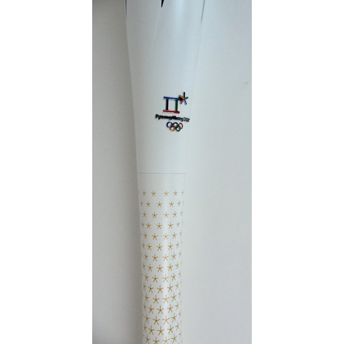 409 - PYEONGCHANG 2018 WINTER OLYMPIC BEARER'S TORCH