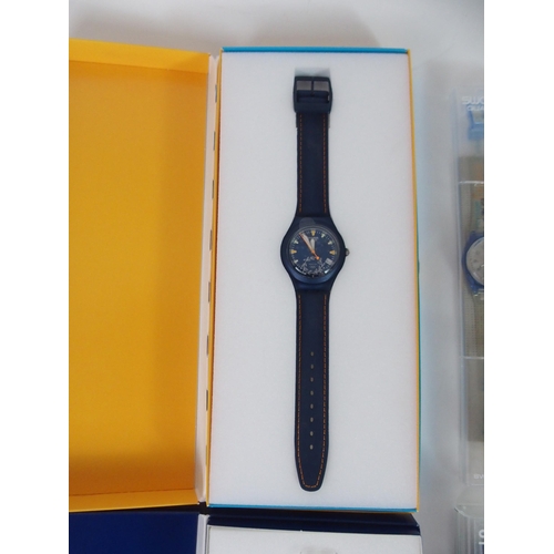 416 - SIX 2004 ATHENS OLYMPIC SWATCH WATCHES