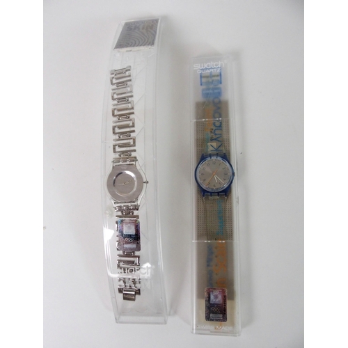 417 - FIVE 2004 OLYMPIC SWATCH WATCHES