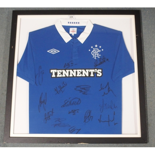 439 - A BLUE RANGERS REPLICA SHORT-SLEEVED SHIRT