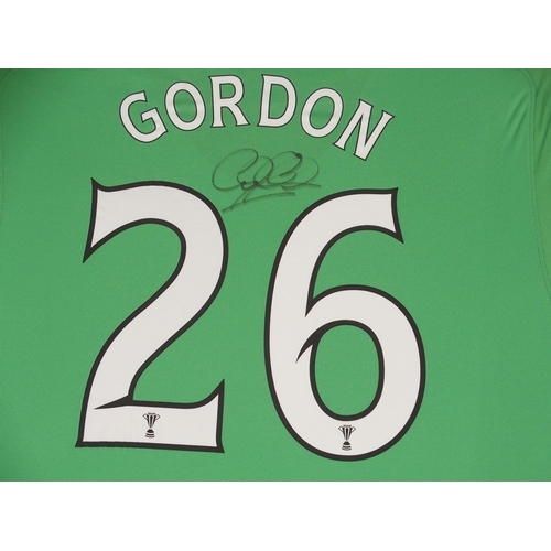 466 - A GREEN CELTIC GOALKEEPER SHIRT