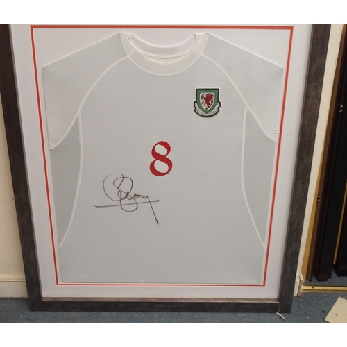 475 - A WHITE REPLICA WALES SHIRT