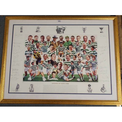 479 - LEGENDS OF CELTIC PARK LIMITED EDITION PRINT