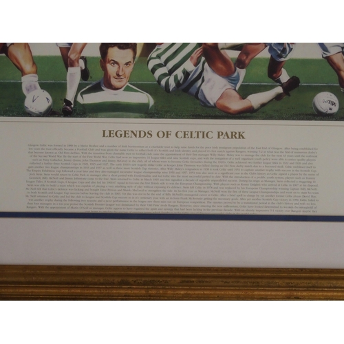 479 - LEGENDS OF CELTIC PARK LIMITED EDITION PRINT