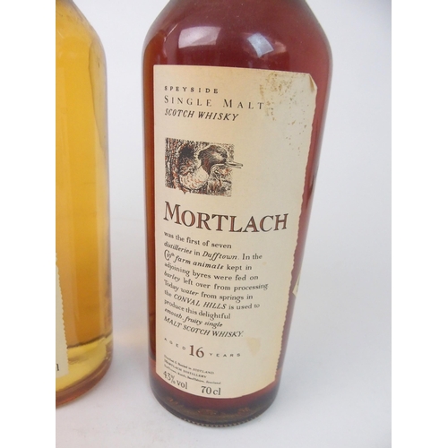 497 - MORTLACH 16 YEAR OLD SINGLE MALT WHISKY