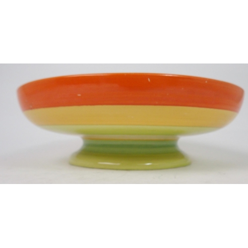 521 - A CLARICE CLIFF BIZARRE WINDBELLS PATTERN BOWL