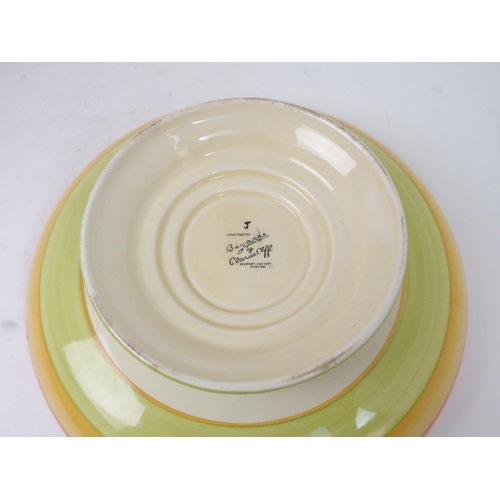 521 - A CLARICE CLIFF BIZARRE WINDBELLS PATTERN BOWL