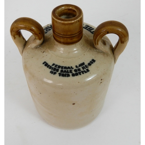 564 - A MITCHELL'S CRUISKEEN LAWN OLD IRISH WHISKY FLAGON