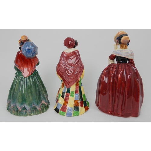 573 - THREE LARGE ROYAL DOULTON FIGURES