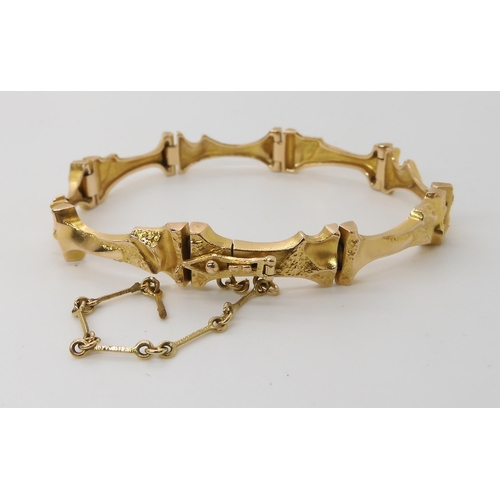 679 - A 14K GOLD LAPPONIA BRACELET