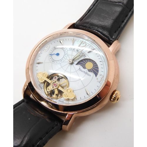 798 - *WITHDRAWN*AN O.E WATCH TOURBILLON WATCH