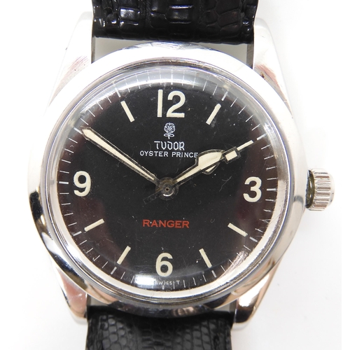 817 - A TUDOR OYSTER PRINCE THE DIAL MARKED WITH 'RANGER' IN RED