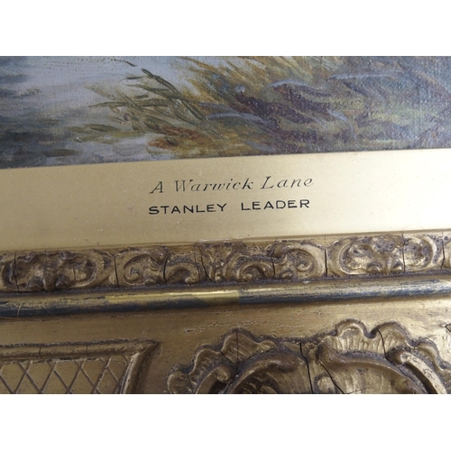 832 - STANLEY LEADER (BRITISH 19TH CENTURY)