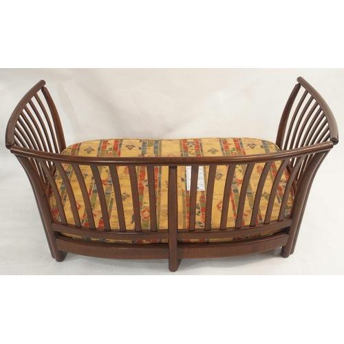 124 - AN ERCOL RENAISSANCE THREE PIECE SUITE