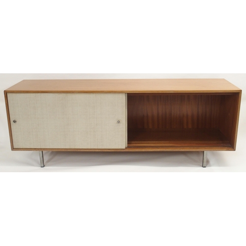 126 - A MID CENTURY TEAK SIDEBOARD POSSIBLY BY FLORENCE KNOLL