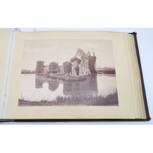 583 - A Victorian album of topographical photographs M.J.W.