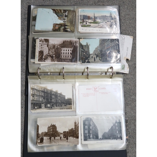 599 - A QUANTITY OF POSTCARDS AND STAMPS