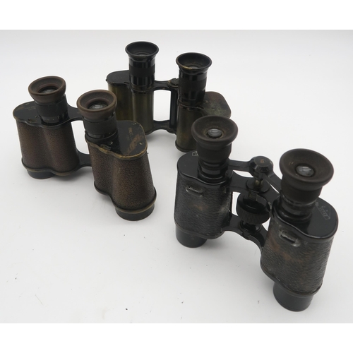 616 - BINOCULARS Comprising; Aitchison, Wollensak, Watson, Wray, Ross and Spoor-Berggren (7)... 