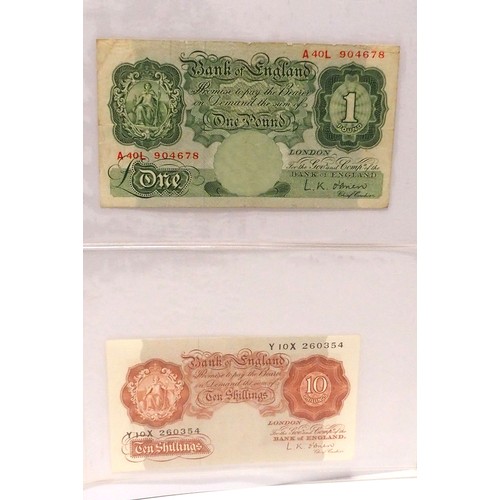 541 - A collection of bank notes with colonial examples, German, Dutch, Indonesian, Caribbean etc