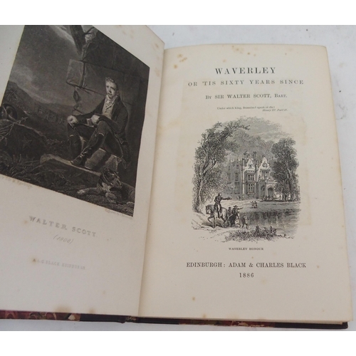 232 - WAVERLEY NOVELS  CENTENARY EDITION BY SIR WALTER SCOTT