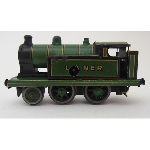 234 - A BING MINIATURE TABLE RAILWAY SET