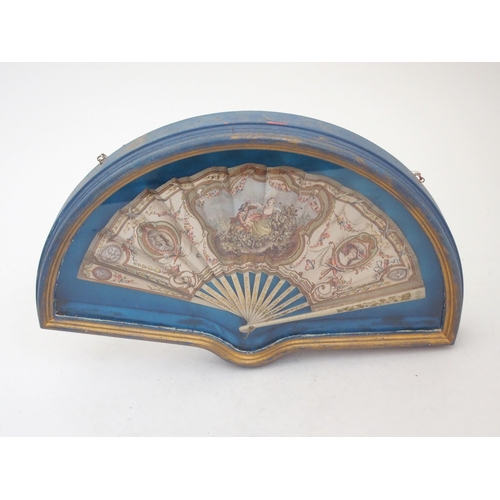 235 - THREE VINTAGE HAND FANS