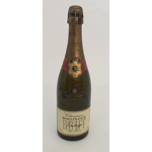 264 - A BOTTLE OF BOLLINGER VINTAGE CHAMPAGNE 1966