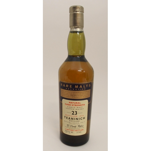 265 - TEANINICH 1973 RARE MALTS AGED 23 YEARS SINGLE MALT WHISKY