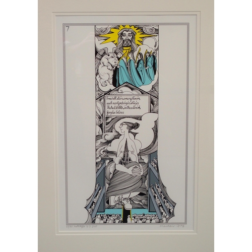 332 - ALASDAIR GRAY (SCOTTISH 1934-2019)