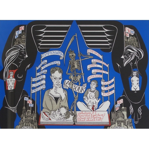 335 - ALASDAIR GRAY (SCOTTISH 1934-2019)