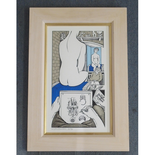 338 - ALASDAIR GRAY (SCOTTISH 1934-2019)