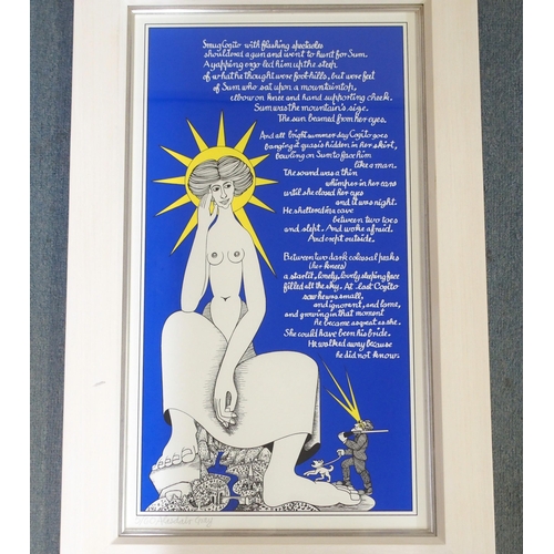 346 - ALASDAIR GRAY (SCOTTISH 1934-2019)