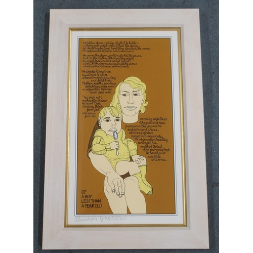 351 - ALASDAIR GRAY (SCOTTISH 1934-2019)