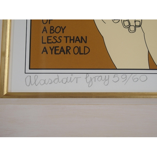 351 - ALASDAIR GRAY (SCOTTISH 1934-2019)