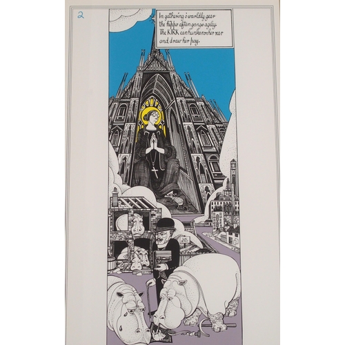 352 - ALASDAIR GRAY (SCOTTISH 1934-2019)