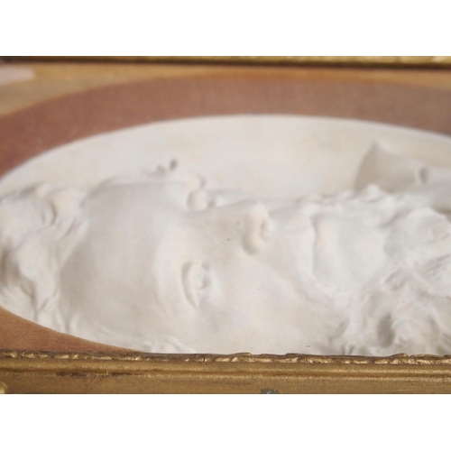 364 - A PLASTER CAST IN RELIEF OF ABRAHAM LINCOLN