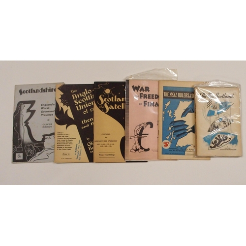 377 - A COLLECTION OF POLITICAL PAMPHLETS  BOOKS AND NEWSPAPERS