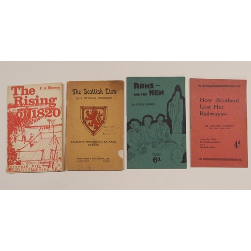 377 - A COLLECTION OF POLITICAL PAMPHLETS  BOOKS AND NEWSPAPERS