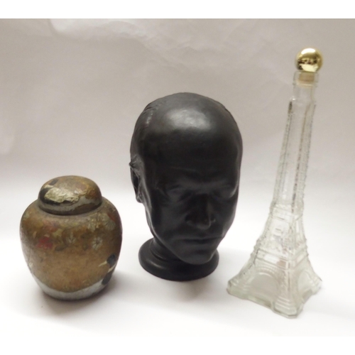 393 - 20TH CENTURY JUGS  DECANTER  BUST