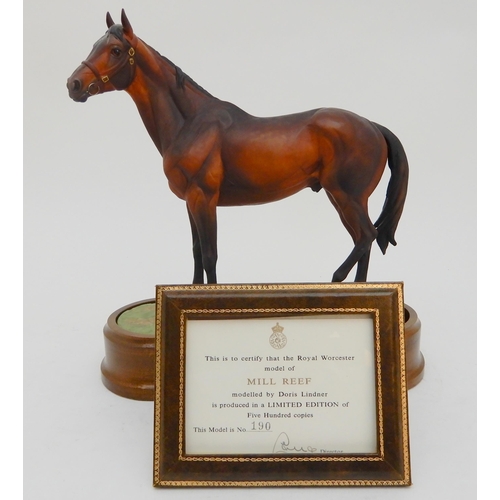 430 - A ROYAL WORCESTER MODEL OF MILL REEF