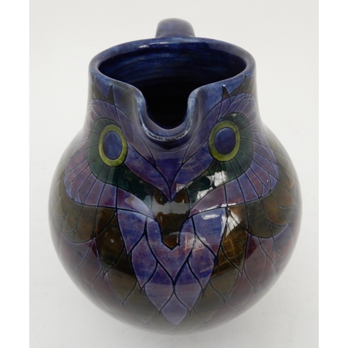 436 - SALLY TUFFIN FOR DENNIS CHINA WORKS OWL JUG