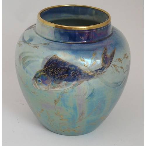 457 - A WALTER SLATER FOR SHELLEY VASE